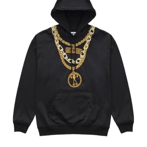 FULL LOOK Moschino H&M mens hoodie and pants set up rare item hm top and bottom - Picture 14 of 15